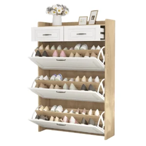 Schoenenkast met 3 deuren en 2 lades + gratis rugzak.