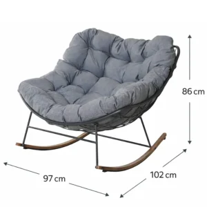 Premium Schommelstoel – Comfortabel Ontspannen Binnen & Buiten